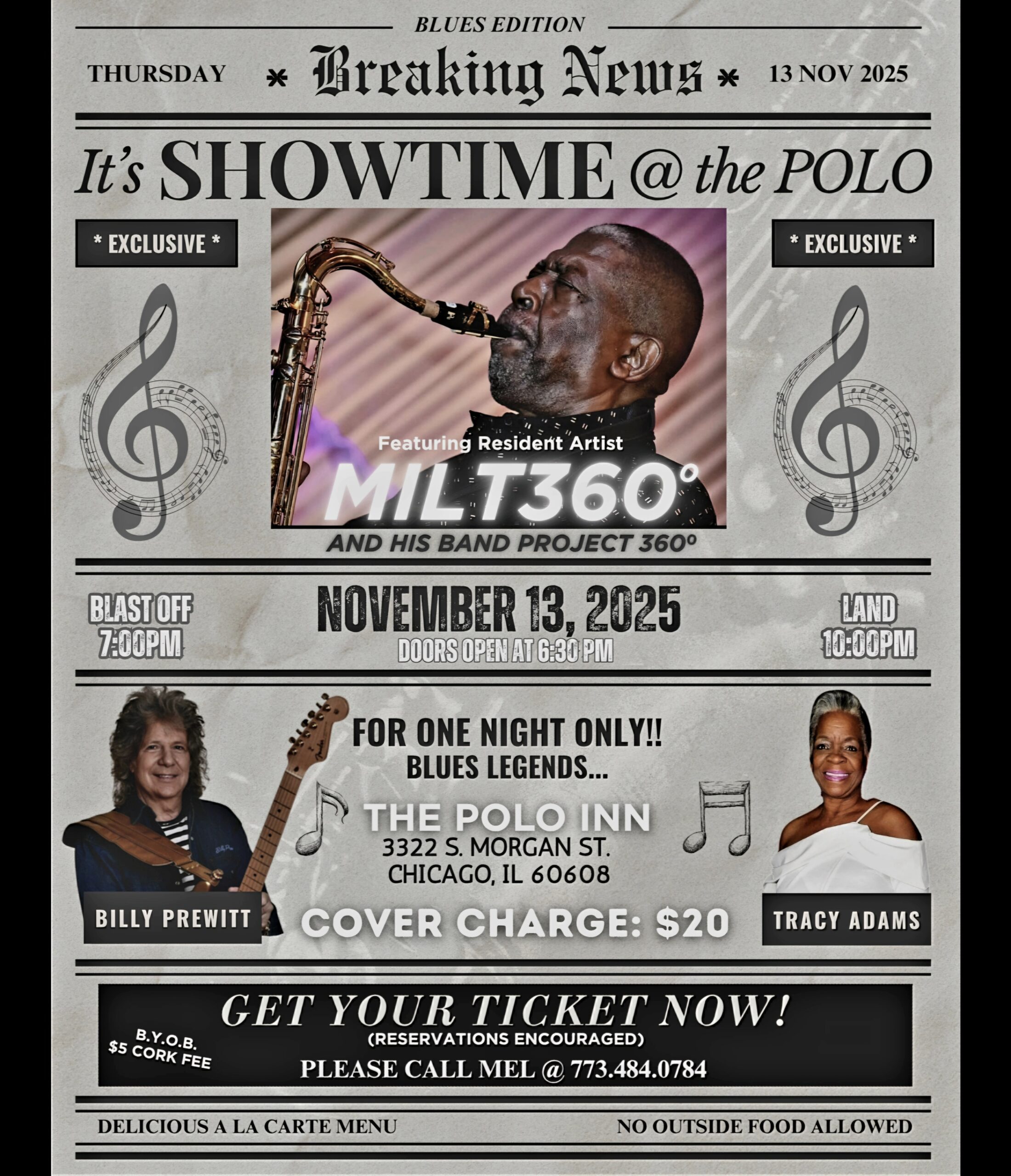 Bill Prewitt - It's Showtime @ the Polo